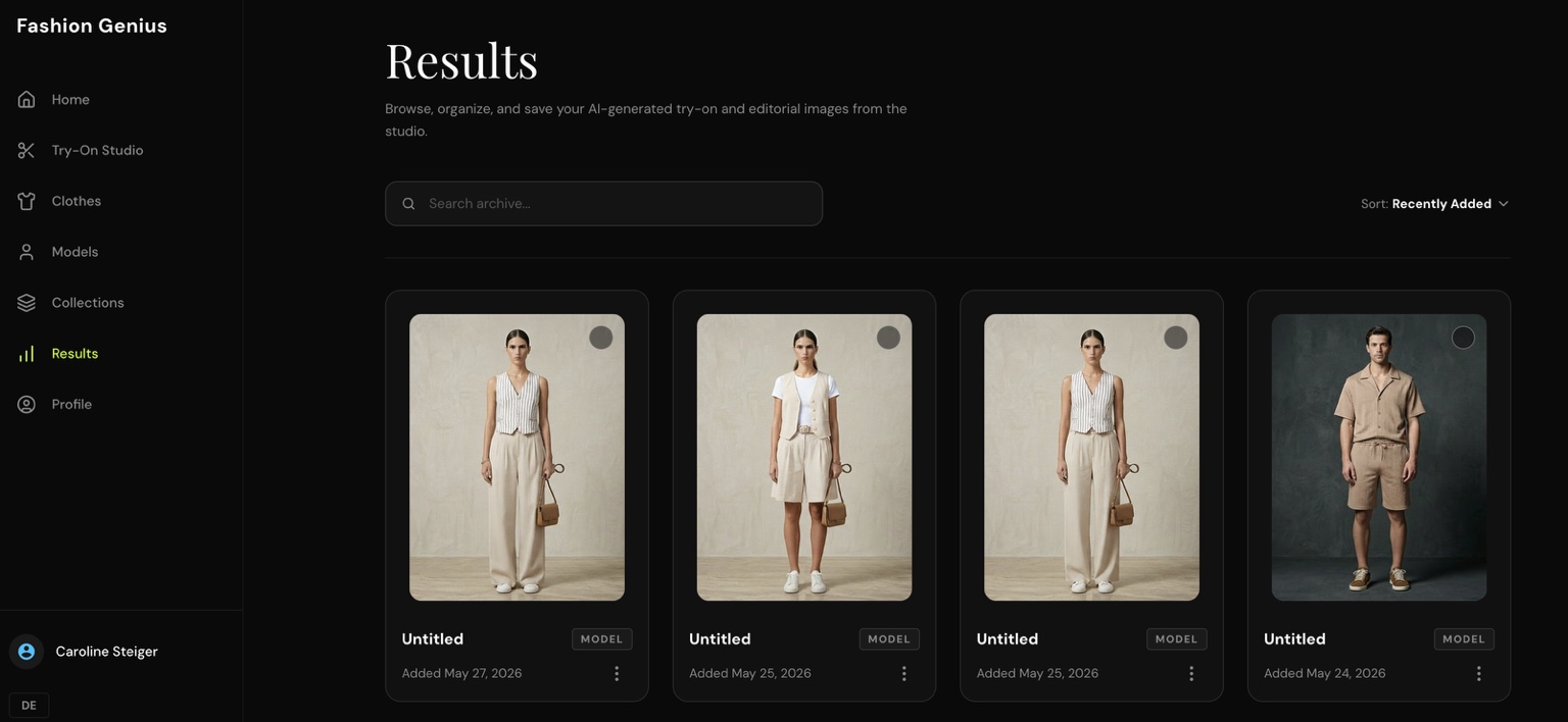 Results Gallery